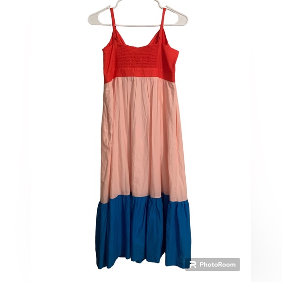 NWT J. Crew dress. Spaghetti strap long dress. Adjustable straps. Size 8. - Picture 2 of 10